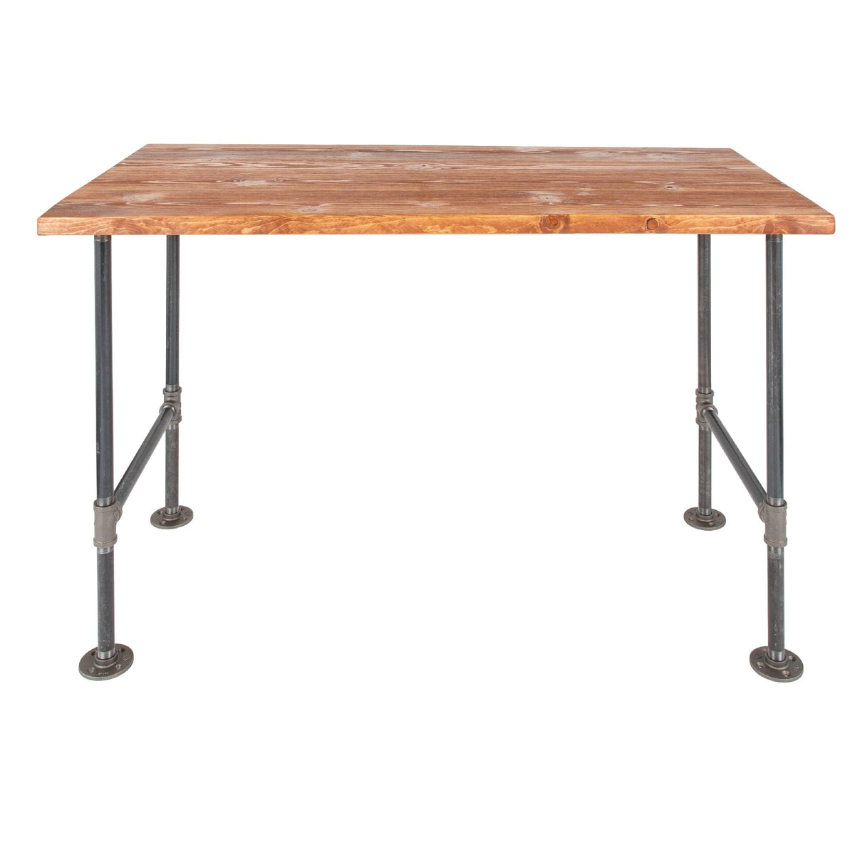 RESTORE Sunset Cedar Solid Wood Office Desk by PIPE DECOR