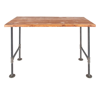 RESTORE Sunset Cedar Solid Wood Office Desk by PIPE DECOR