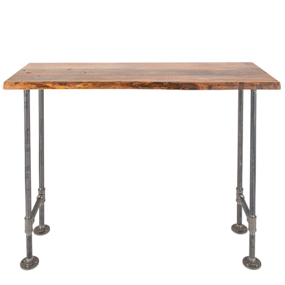 RESTORE Sunset Cedar Solid Live Edge Wood Console Table by PIPE DECOR
