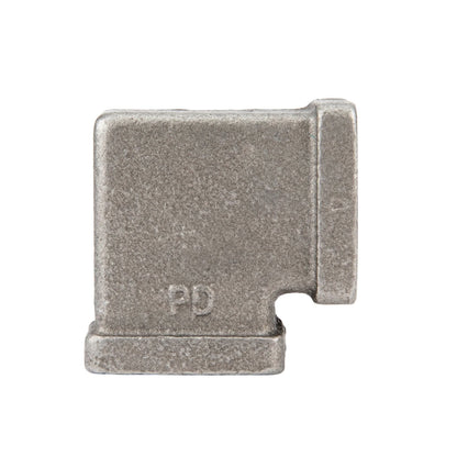 PIPE DECOR 1/2 in. black iron square 90 degree elbow pipe fitting