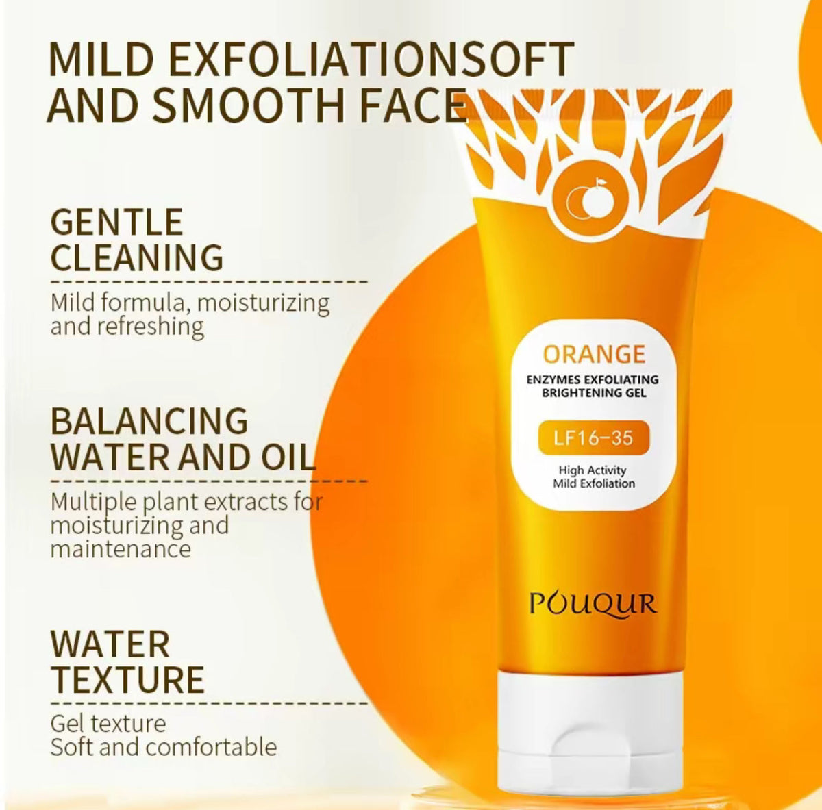 Orange Pure Exfoliator by V.I.P Digital Presence