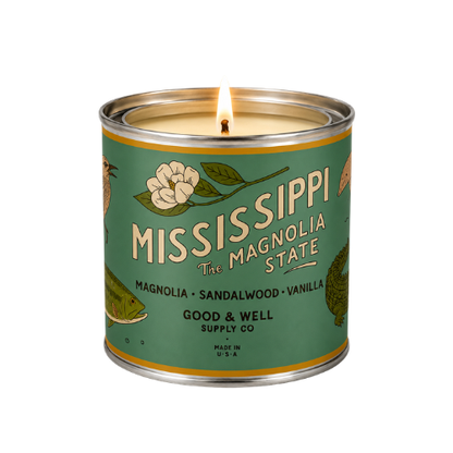 Mississippi State Candle by Good & Well Supply Co.