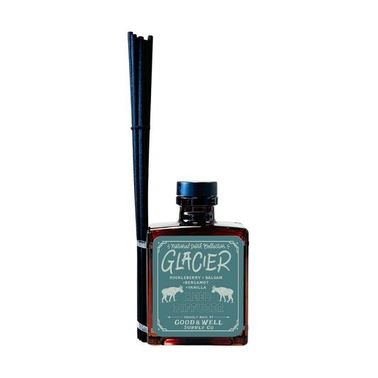 Glacier National Park Reed Diffuser by Good & Well Supply Co.