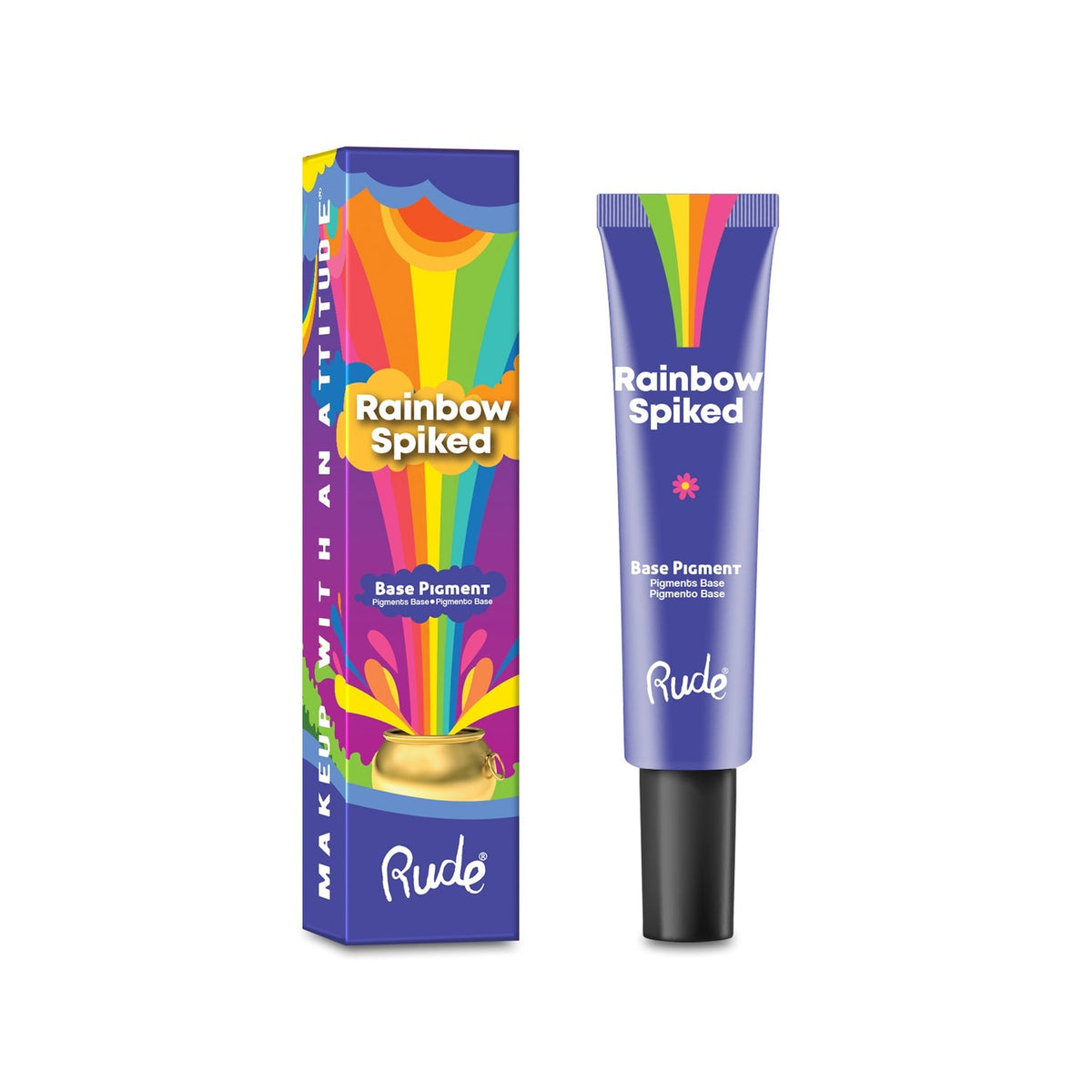 RUDE Rainbow Spiked Vibrant Colors Base Pigment - Dark Blue by Avera Group