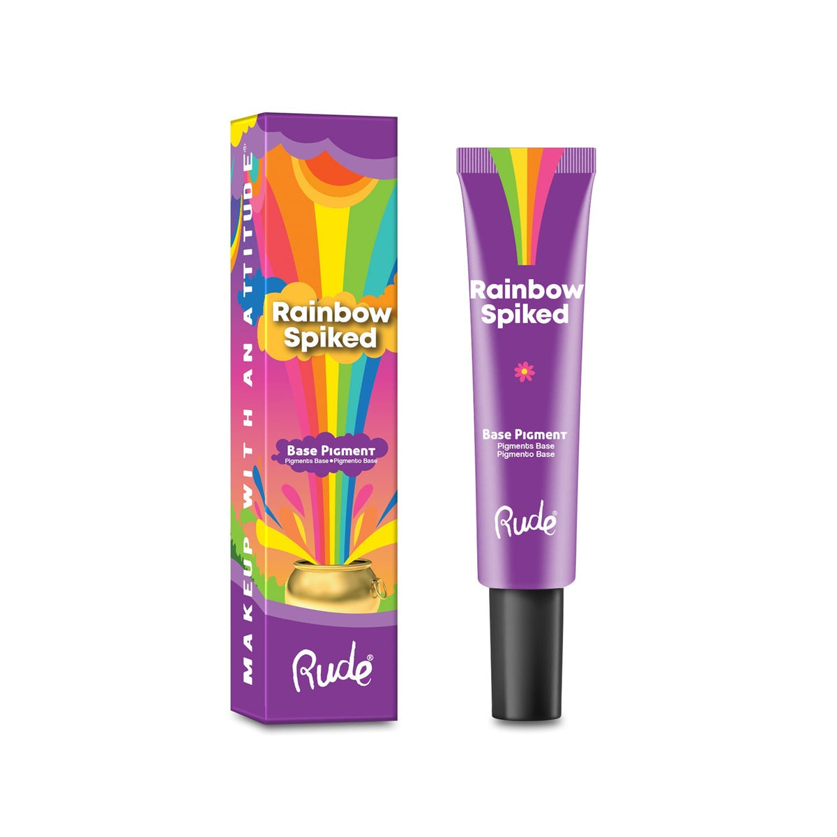RUDE Rainbow Spiked Vibrant Colors Base Pigment - Violet by Avera Group