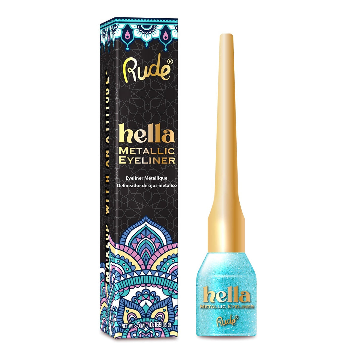 RUDE Hella Metallic Eyeliner by Avera Group