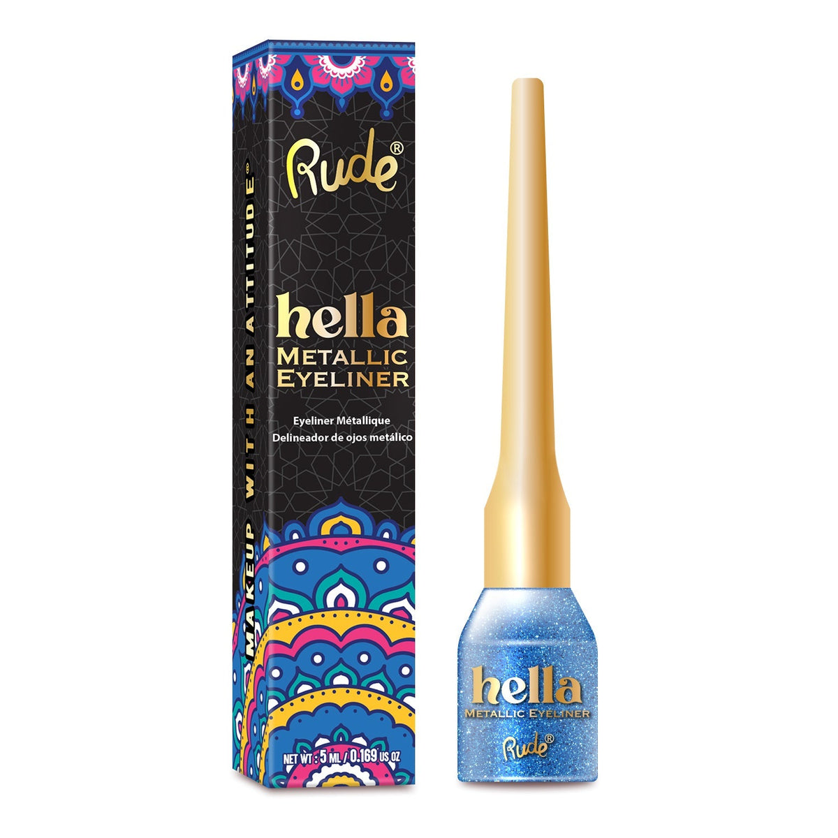 RUDE Hella Metallic Eyeliner by Avera Group