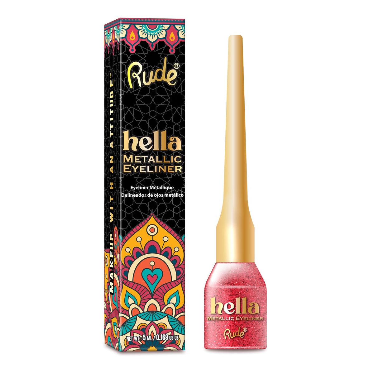 RUDE Hella Metallic Eyeliner by Avera Group