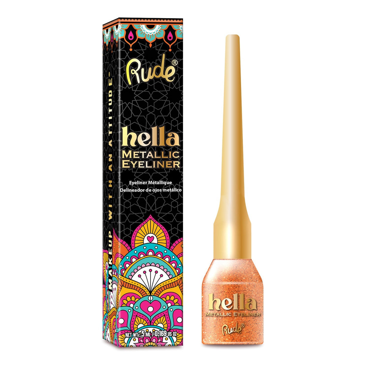 RUDE Hella Metallic Eyeliner by Avera Group