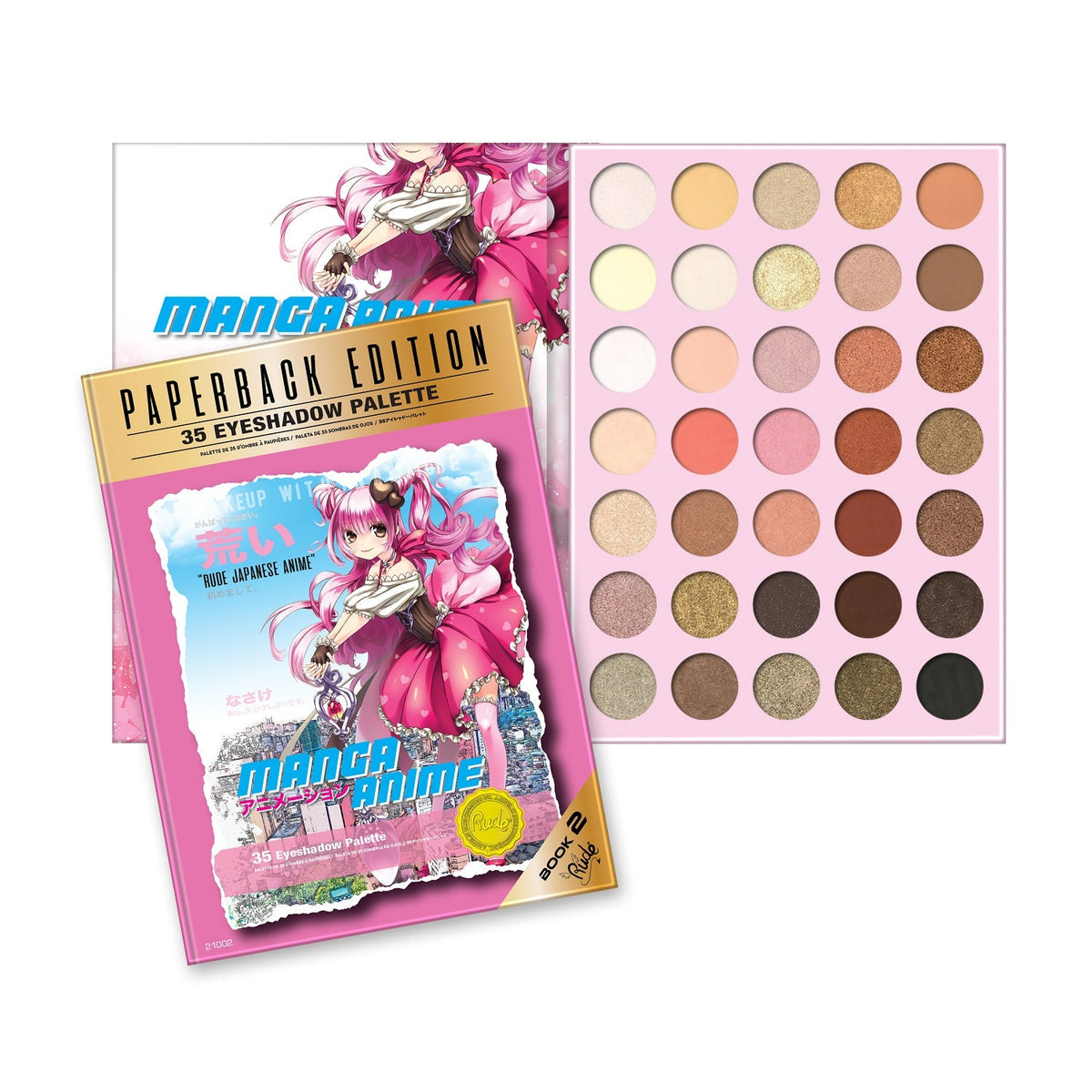 RUDE Manga Anime Palette - Paperback Edition by Avera Group