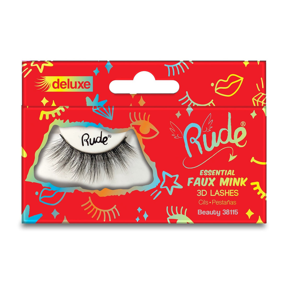 RUDE Essential Faux Mink Deluxe 3D Lashes - Beauty by Avera Group