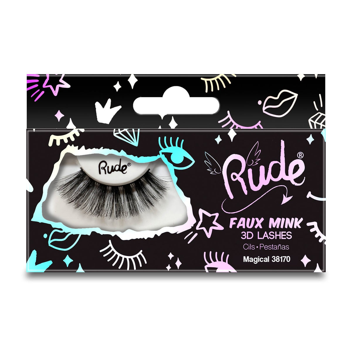 RUDE Essential Faux Mink 3D Lashes - Magical by Avera Group