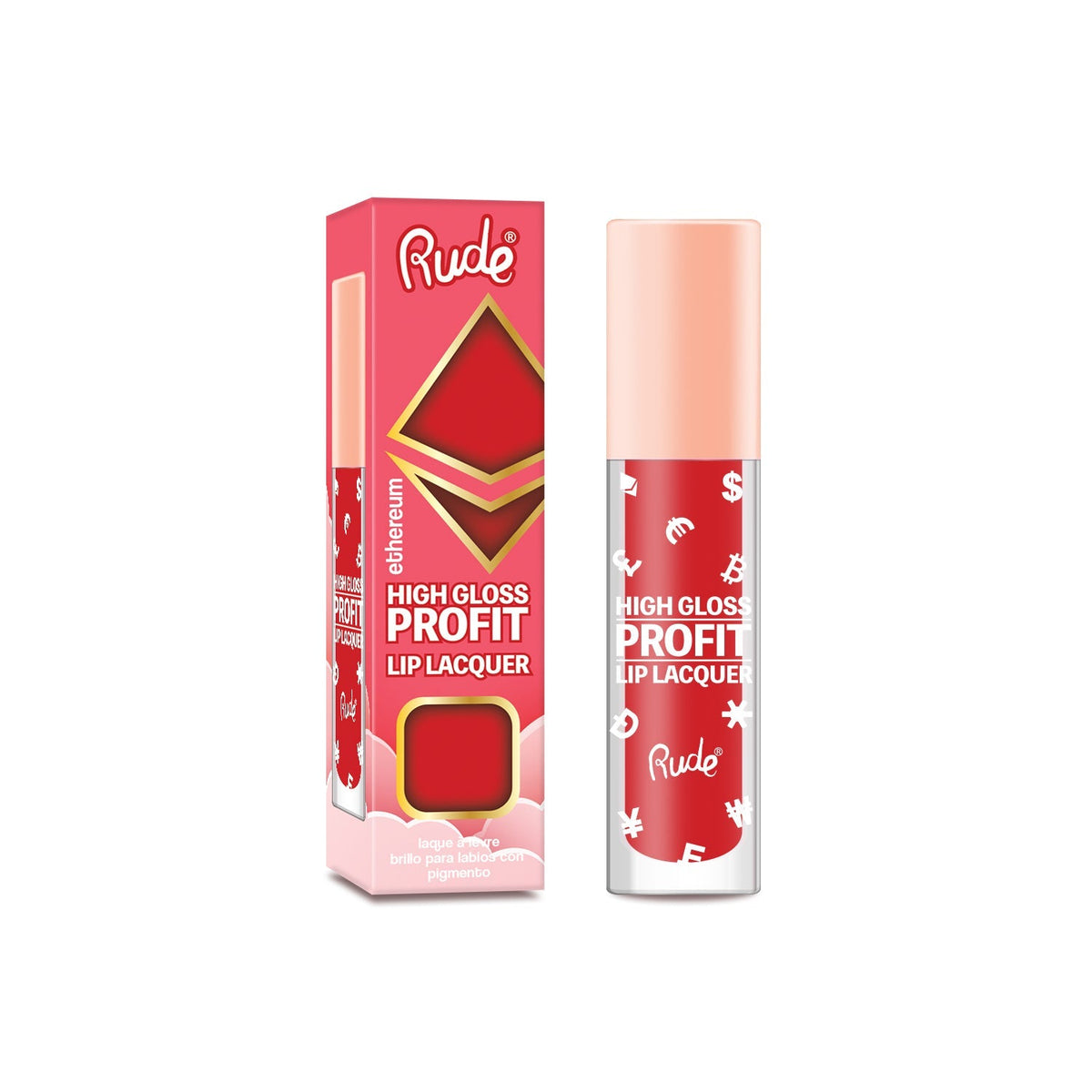 RUDE High Gloss Profit Lip Lacquer - Ethereum by Avera Group