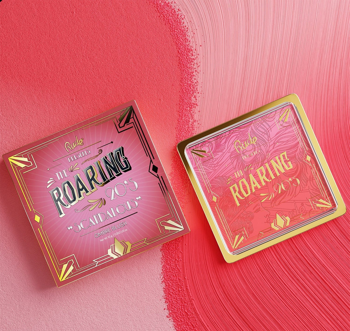 RUDE The Roaring 20's Ombre Blush - Scandalous by Avera Group