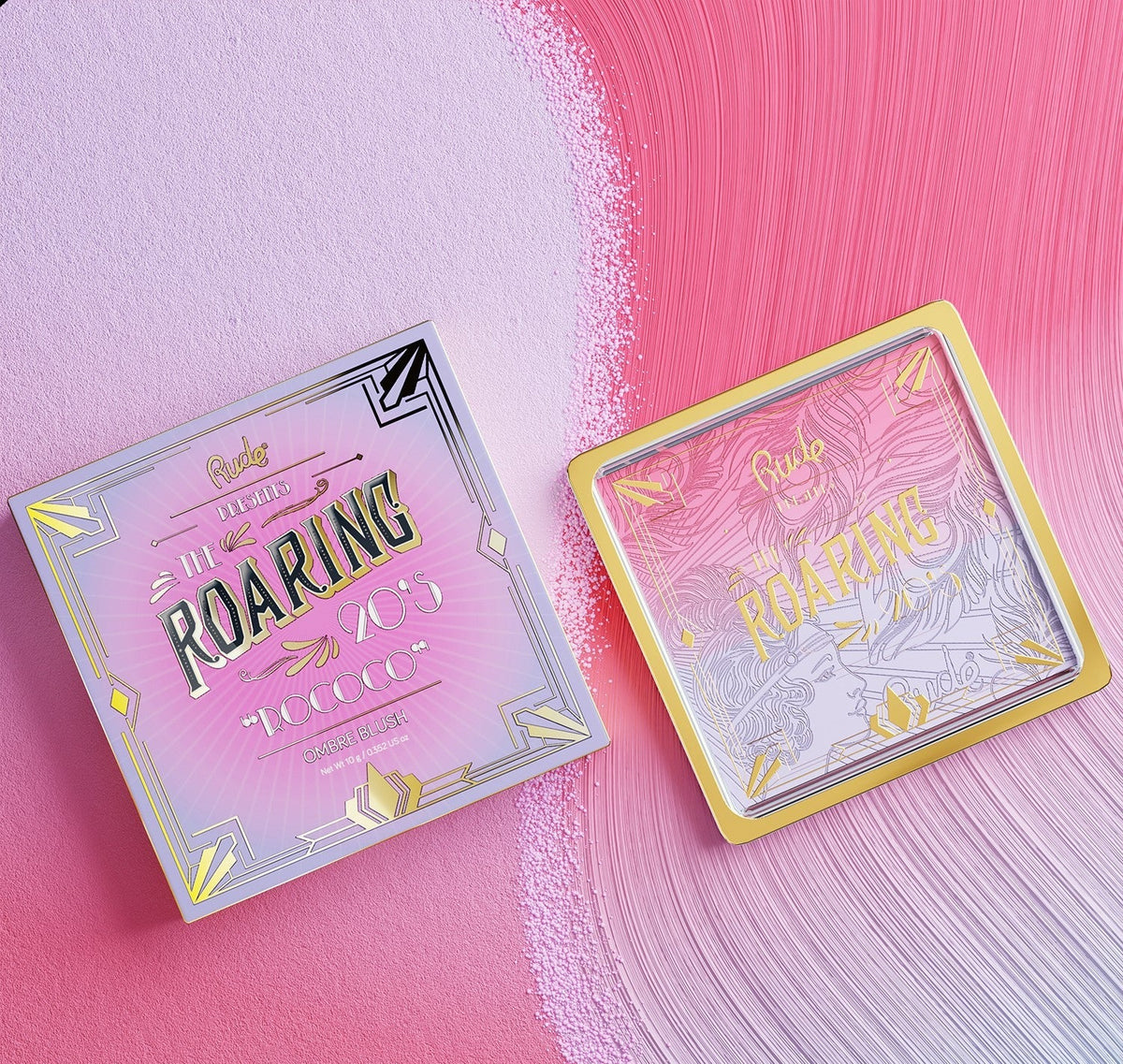 RUDE The Roaring 20's Ombre Blush - Rococo by Avera Group