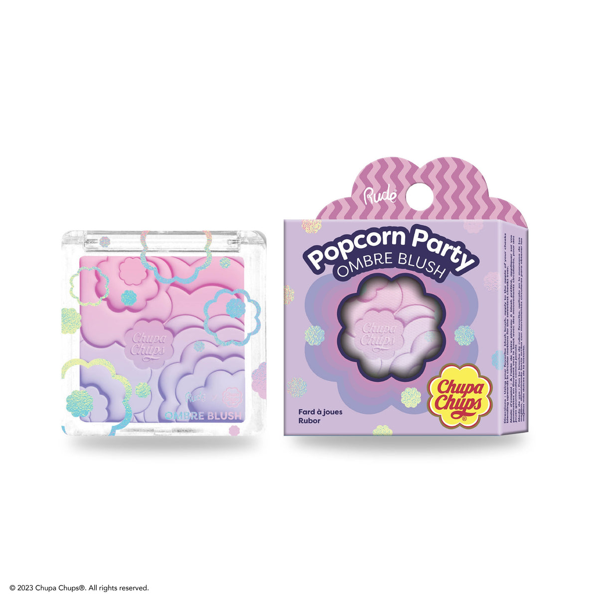 RUDE Chupa Chups Popcorn Party Ombre Blush - Champagne Grape by Avera Group