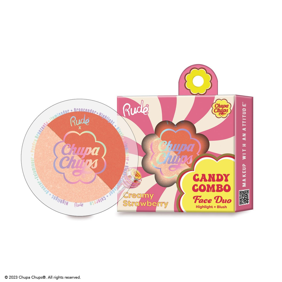 RUDE Chupa Chups Candy Combo Face Duo by Avera Group