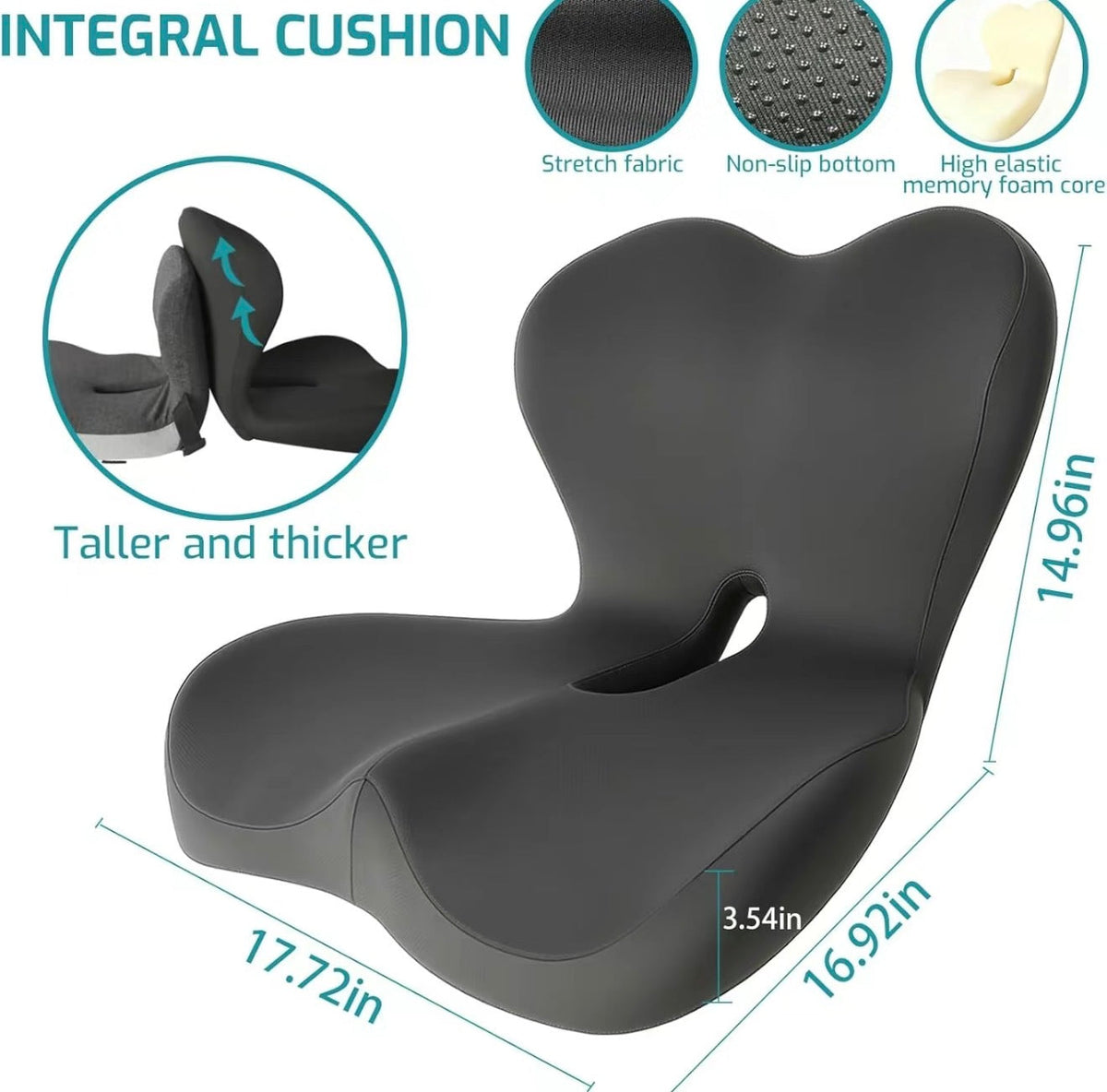 ComfortCore Seat Cushion by V.I.P Digital Presence