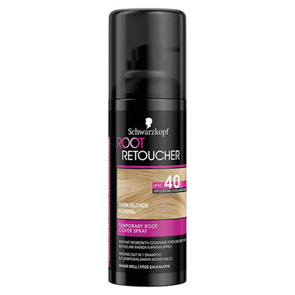 Root Retoucher Hair Color Dark Blonde - 4.06 oz | Instant Coverage by Beauty Care Bag