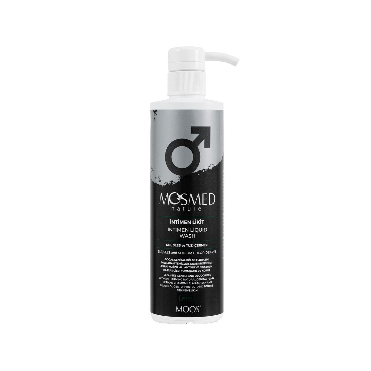 Moos pH 5.5 intimate wash, 13.53 fl oz