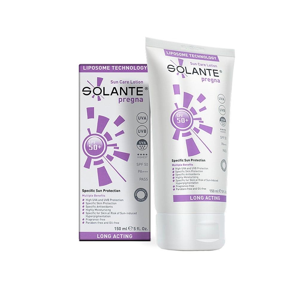 Solante pregnancy sunscreen lotion SPF 50+