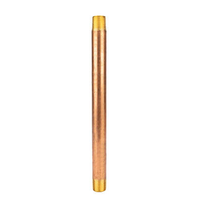 PIPE DECOR 1/2 in. x 10 in. red brass pipe