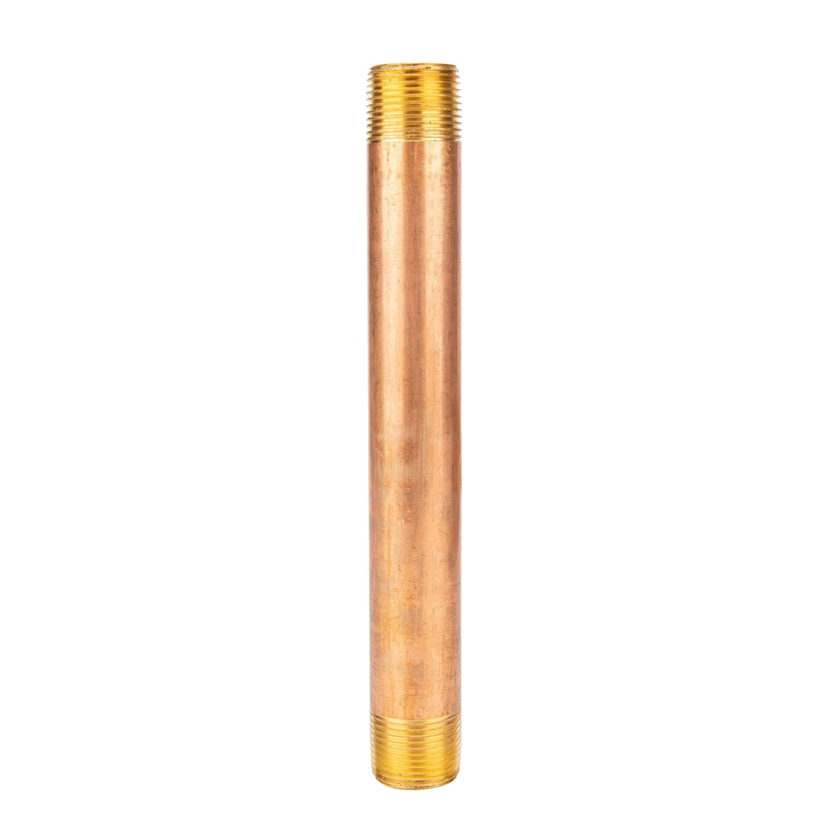 PIPE DECOR 3/4 in. x 10 in. red brass pipe