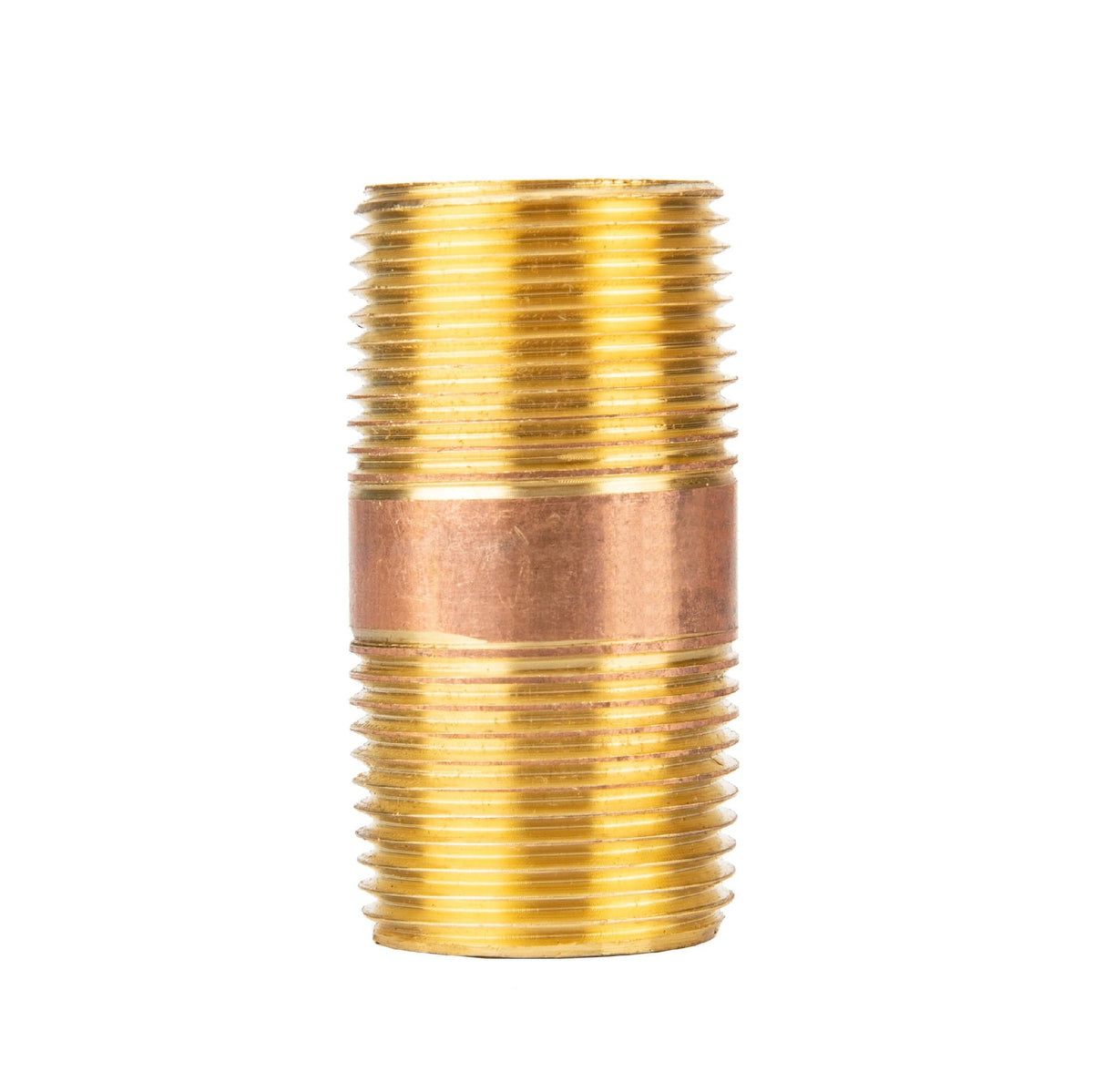 PIPE DECOR 3/4 in. x 2 in. red brass pipe