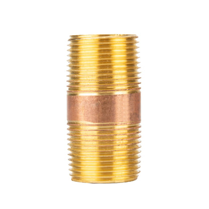 PIPE DECOR 3/4 in. x 2 in. red brass pipe