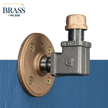 PIPE DECOR 3/4 in. red brass cap pipe fitting, view 11