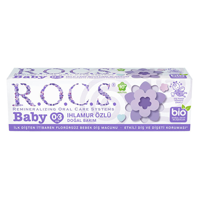 ROCS Baby linden toothpaste – view 4
