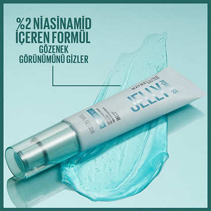 Maybelline New York Poreless Jelly Makeup Base: Minimize Pores, Hydrate, & Extend Makeup Wear with Niacinamide for Flawless Skin. by Beauty Care Bag