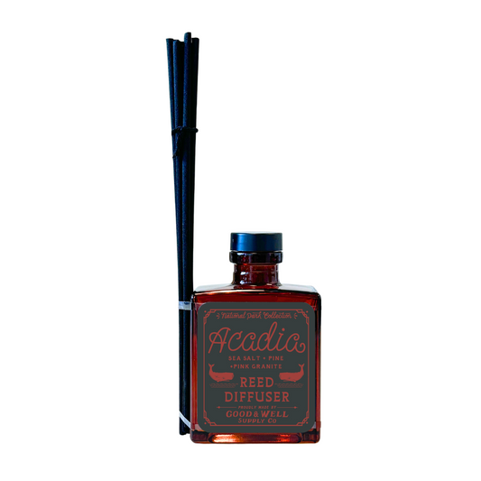 Acadia National Park Reed Diffuser by Good & Well Supply Co.