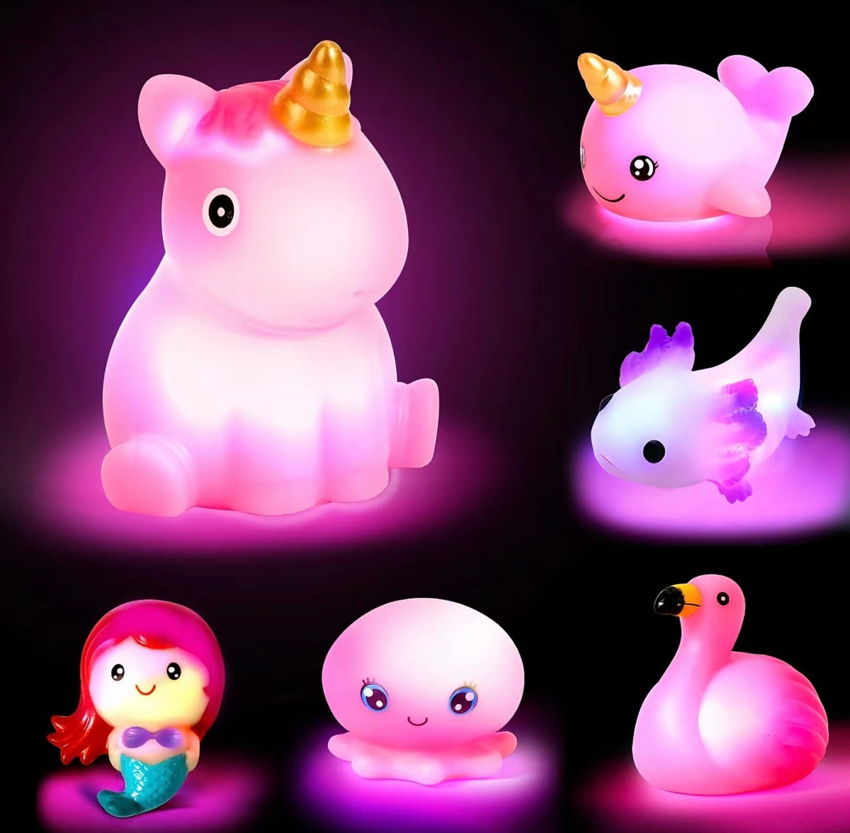 GlowSplash LED Bath Toy by V.I.P Digital Presence