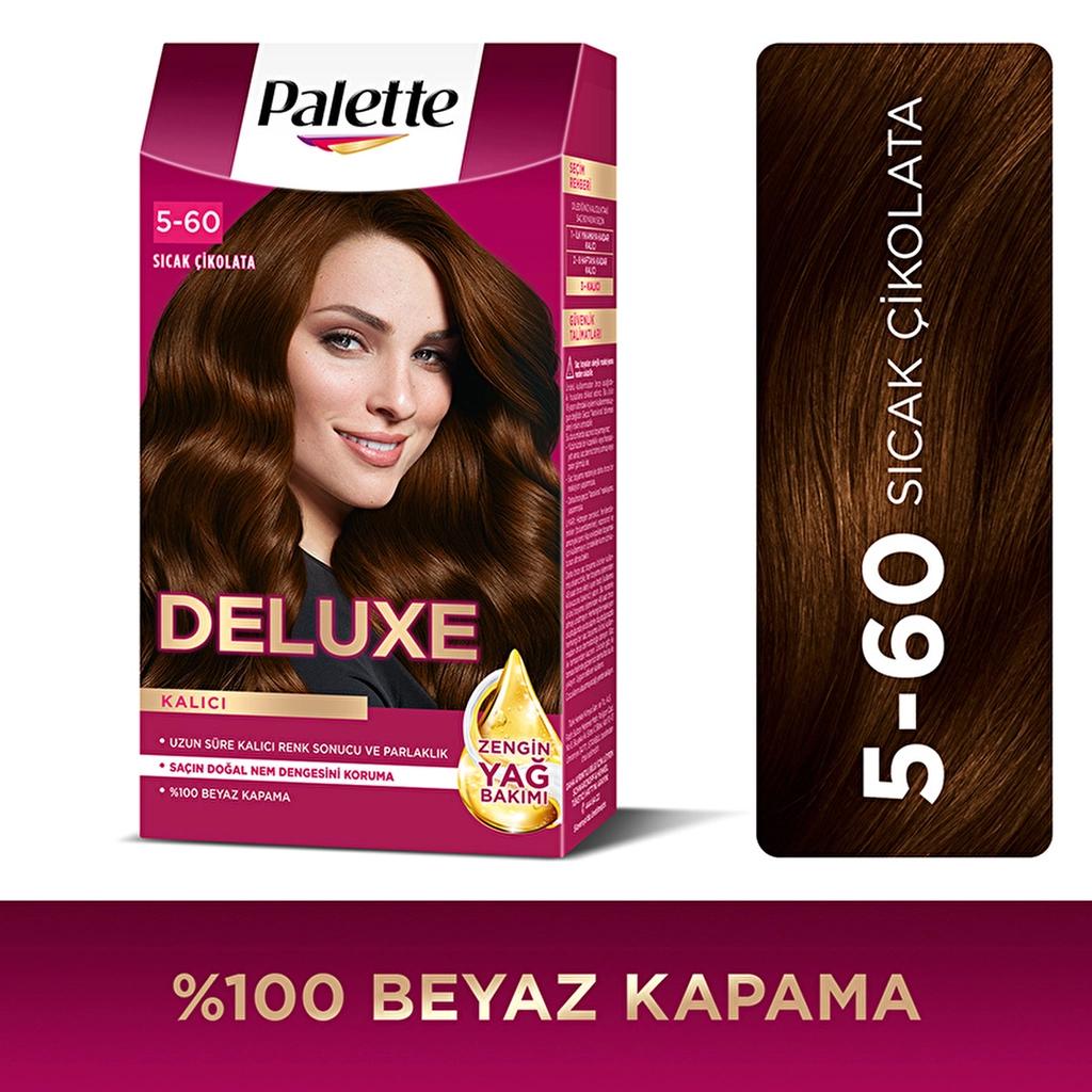Palette Deluxe Hair Dye 5-60 Warm Chocolate by Beauty Care Bag