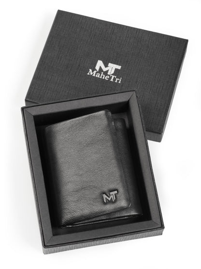 Men's Trifold Wallet by Classy Leather Bags