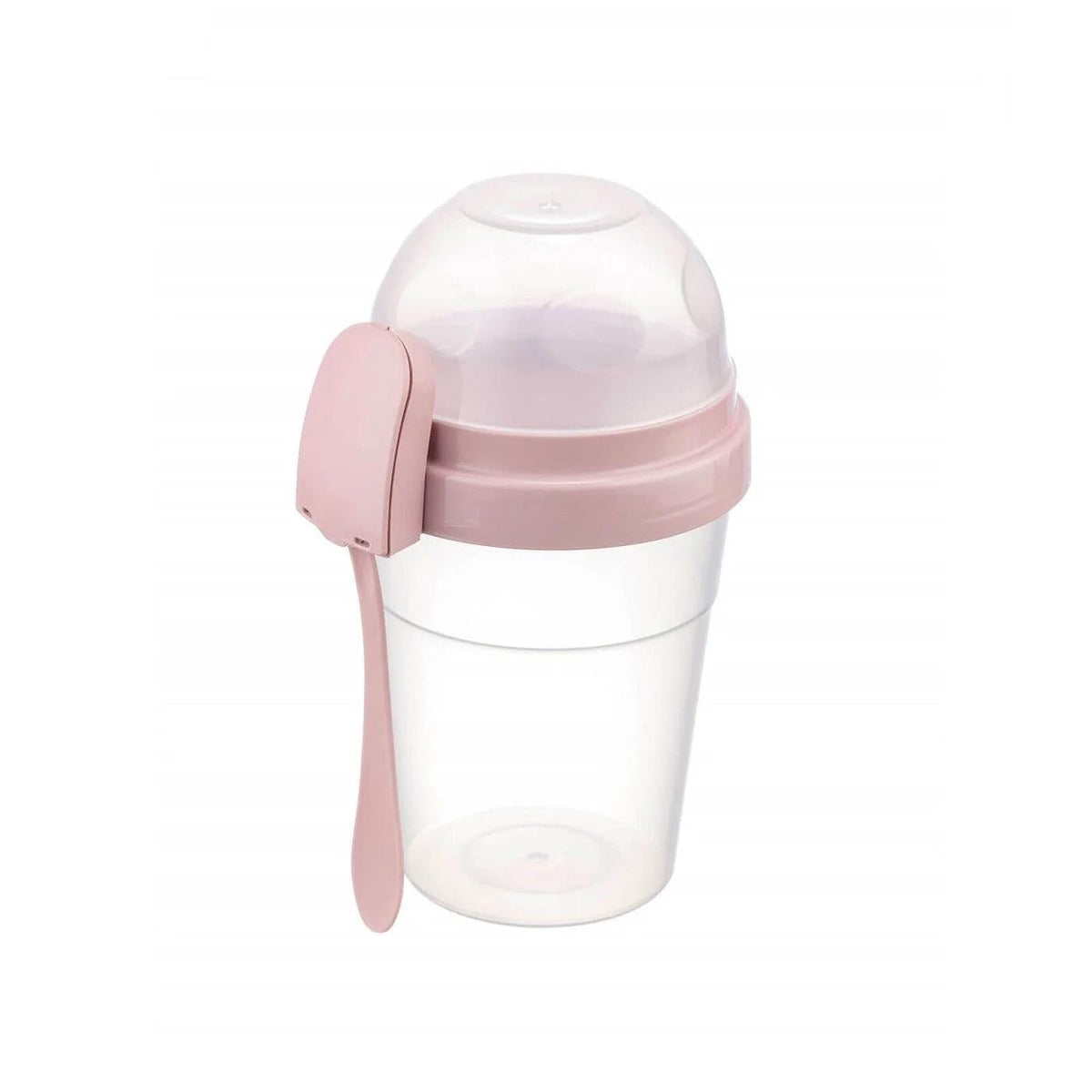Qlux Yogurt Container with Topping Compartment L00812 by Beauty Care Bag