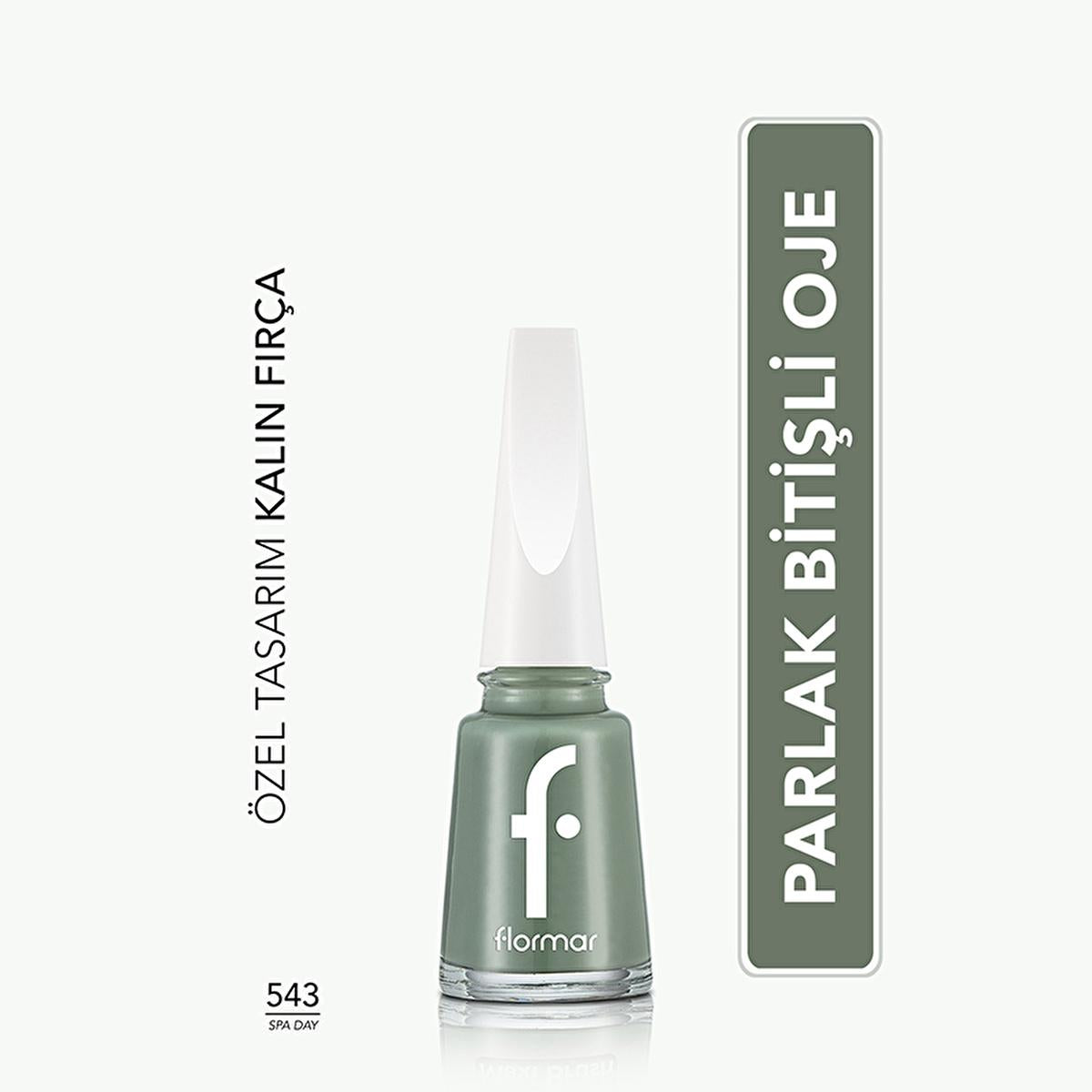Flormar Nail Enamel Intense Pigment Nail Polish - Long Lasting & Nourishing by Beauty Care Bag