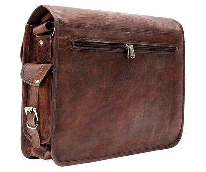 The Rugged Messenger by Classy Leather Bags