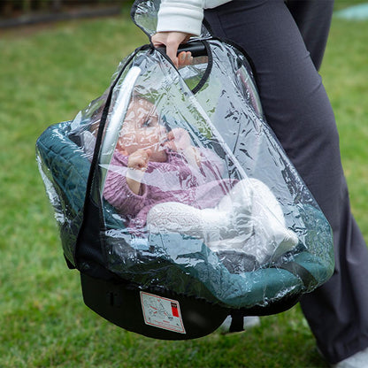 Babyjem Baby Rain Cover - Phthalate-Free PVC Rain Protection for Baby Carriers by Beauty Care Bag