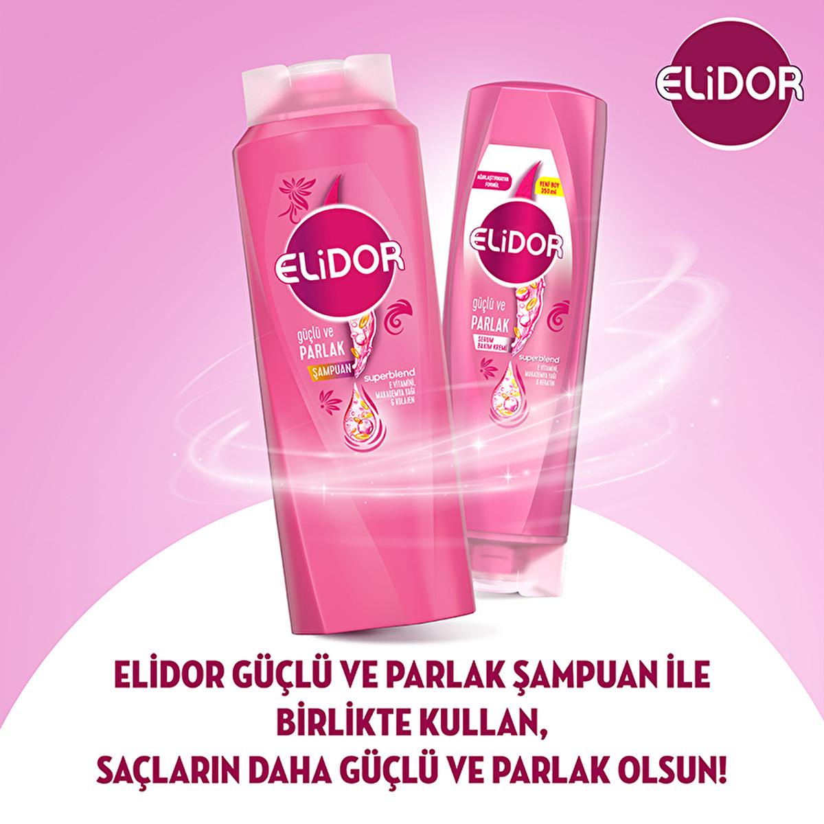 Elidor Hair Conditioner: Superblend Serum with Keratin, Macadamia Oil & E Vitamin for Damaged Hair Repair, Shine & Split End Treatment by Beauty Care Bag