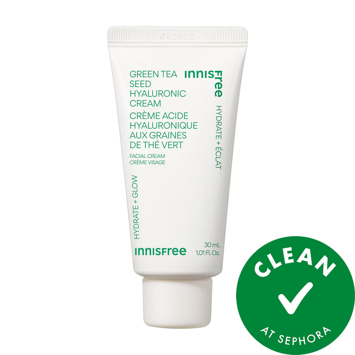 Dr. Jart+ Green Tea Seed Hyaluronic Acid Hydrating Moisturizing Cream - Vegan, Cruelty-Free, Deep Hydration for Dry Skin by Beauty Care Bag