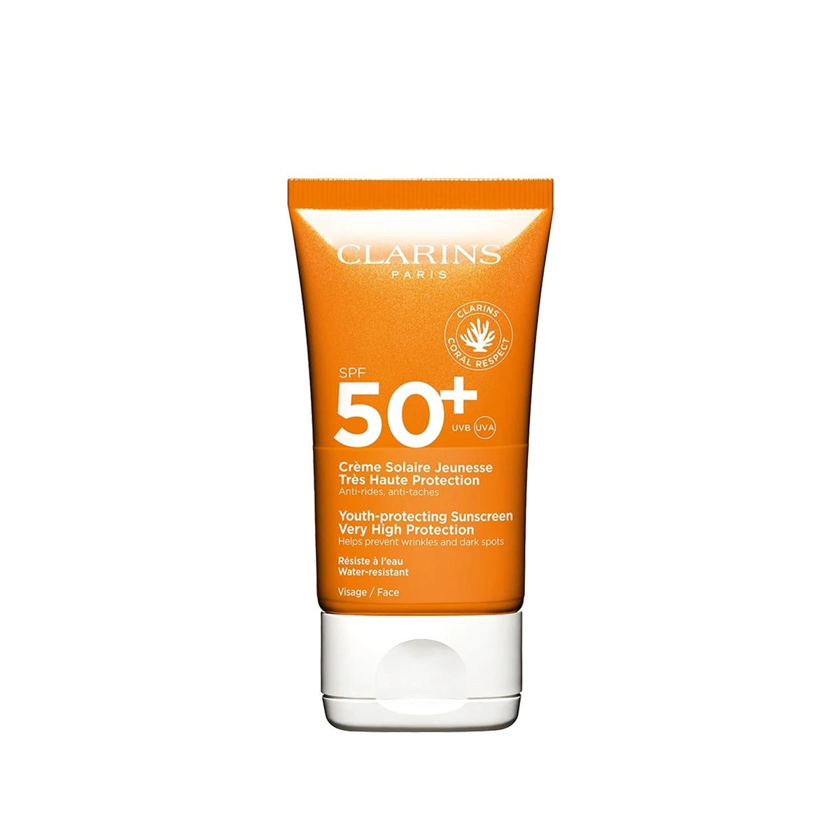 Clarins Sun youth protecting sunscreen SPF50+, 1.69 fl oz