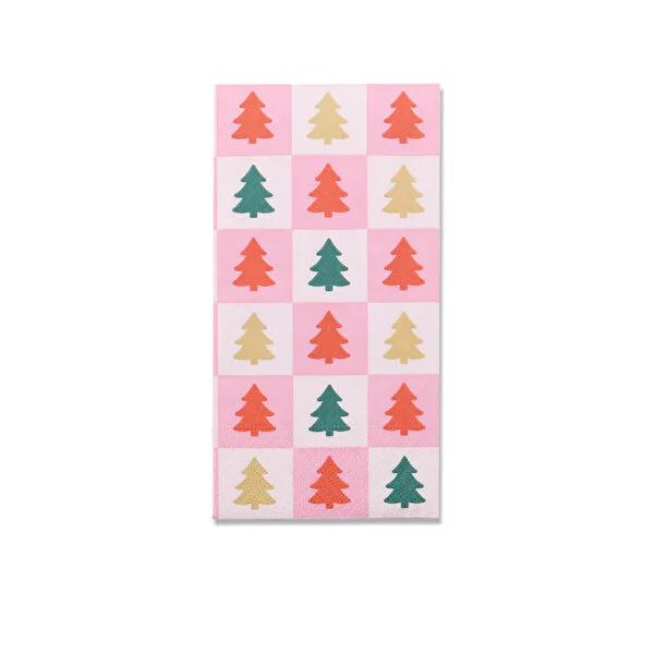 Alouette Christmas Napkins - 16 Count 'Noel Ruhu' Festive Table Settings for Holiday Celebrations by Beauty Care Bag