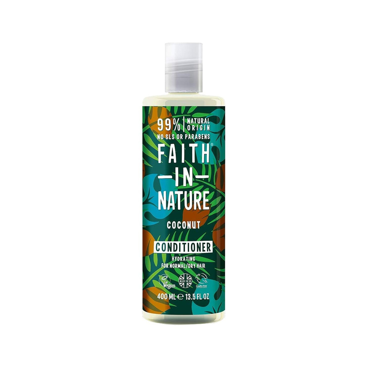 Faith In Nature Moisturizing Hair Care Cream with Coconut - 13.53 fl oz for Normal & Dry Hair by Beauty Care Bag
