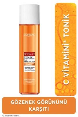L'Oreal Paris Revitalift Vitamin C Toner: Pore Minimizing, AHA Exfoliating & Skin Brightening Facial Toner - Alcohol-Free, Peeling Effect by Beauty Care Bag