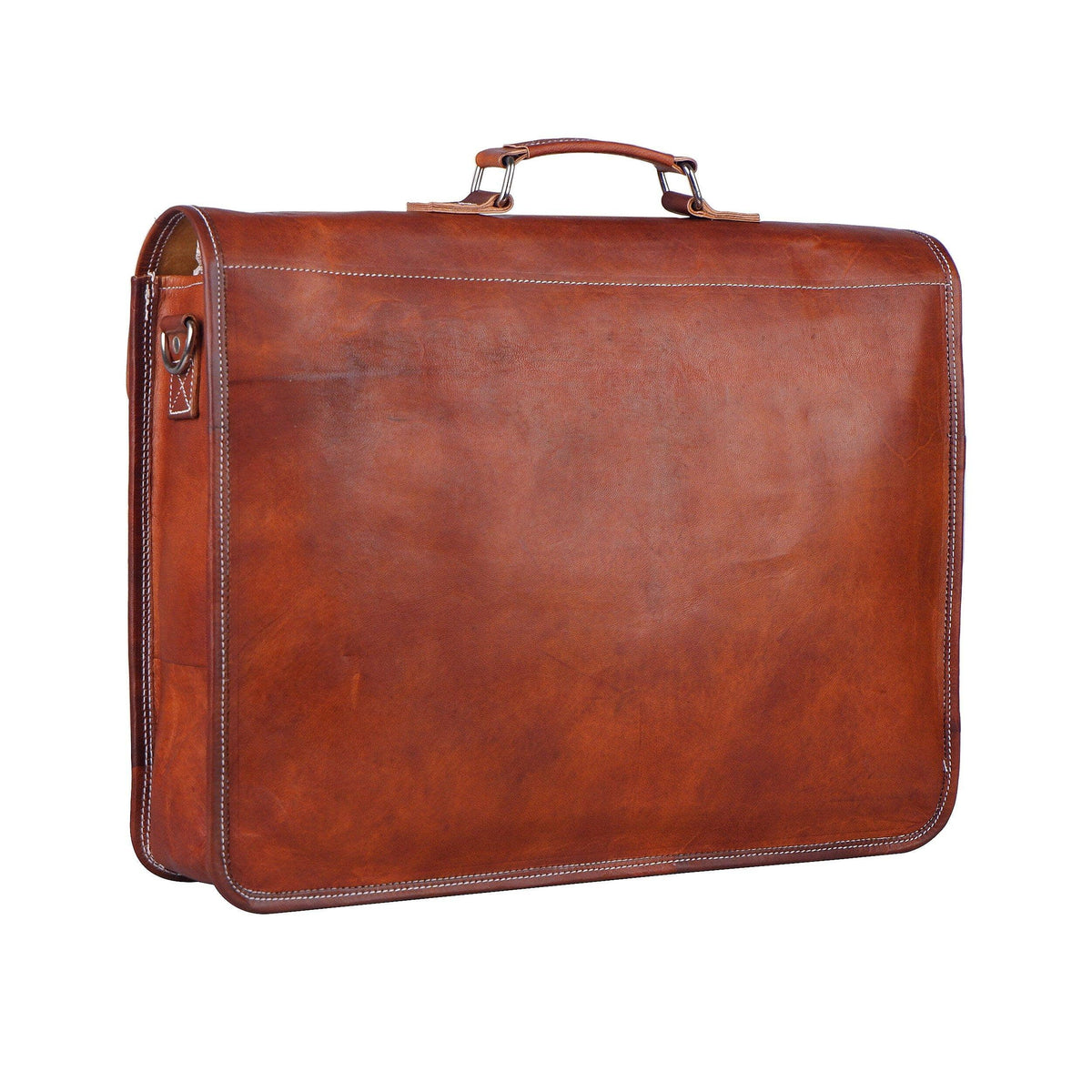 MaheTri Front Pocket by Classy Leather Bags