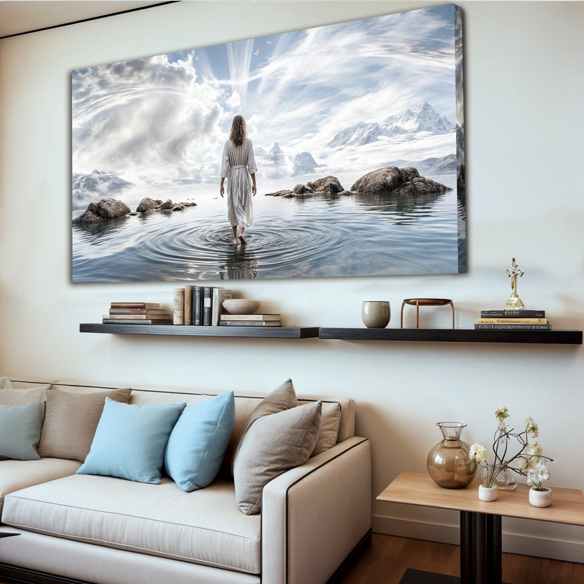 Reflections Faith Wall Art X by Tailored Canvases
