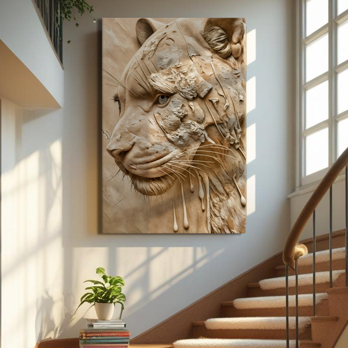 Earthen Predator Wall Art by Tailored Canvases