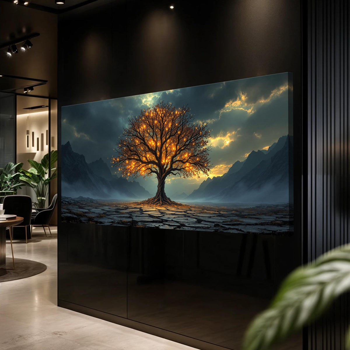 Burning Bush - Faith Wall Art XI by Tailored Canvases